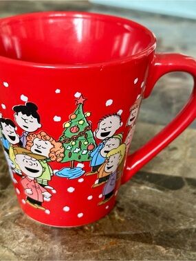A Charlie Brown Christmas Red Ceramic Mug By Zak Designs